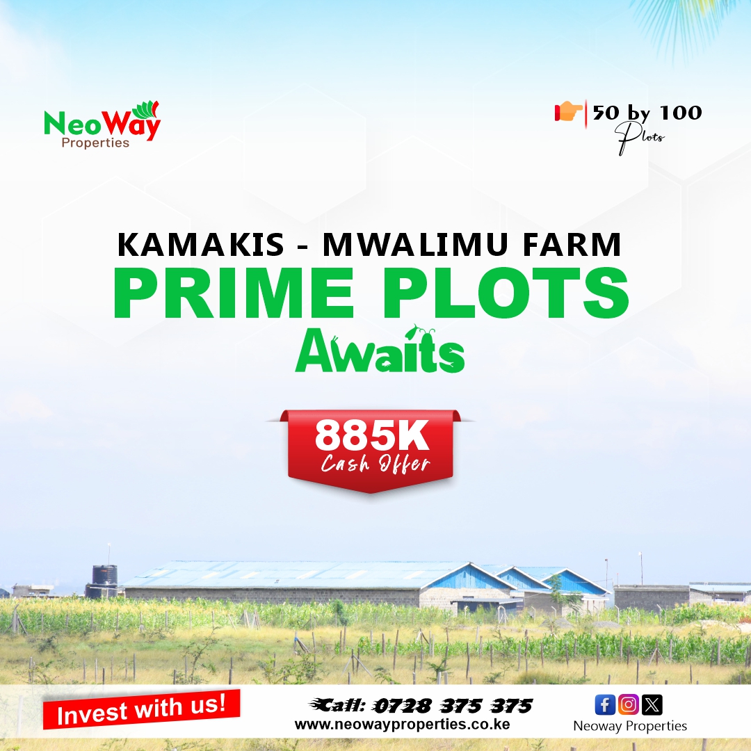 KAMAKIS MWALIMU FARM PRIME PLOTS